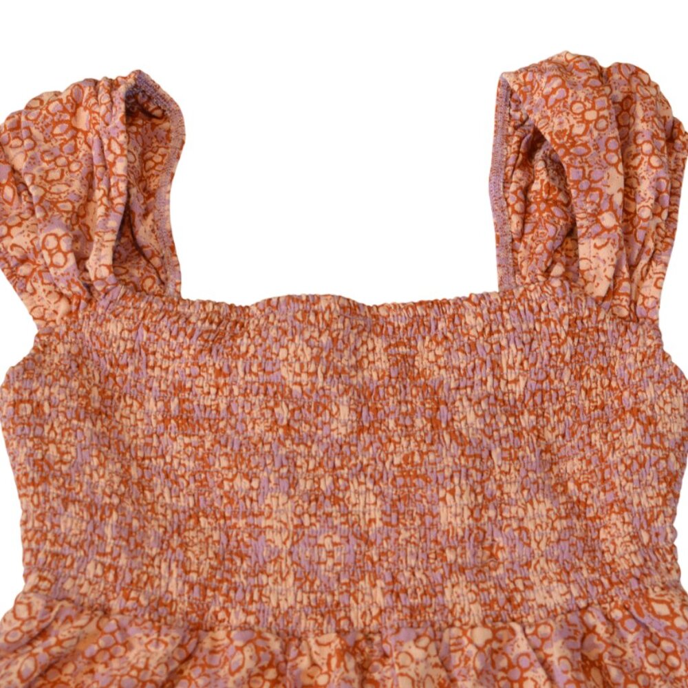 Free People Women's "Tabitha" Babydoll Dress in Pink Floral Print - Picture 9 of 9